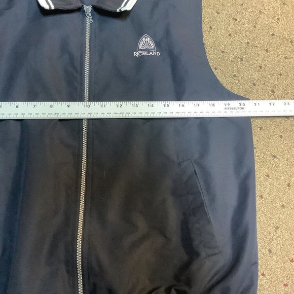 Cutter & Buck Clima-Guard Navy Windbreaker Golf Vest Ladies Size M - Picture 3 of 7